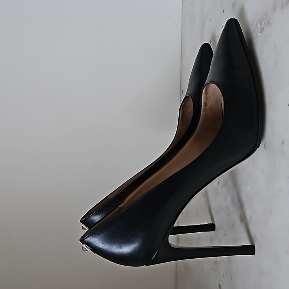 VALENTINO: black one rock stud heels